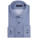 Guy Laroche Μπλε Πουκάμισο Καρό Regular Fit - GLES18747/CL