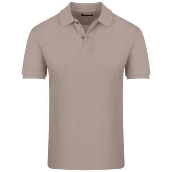 Guy Laroche Μπεζ Κοντομάνικο polo - GLFS19010