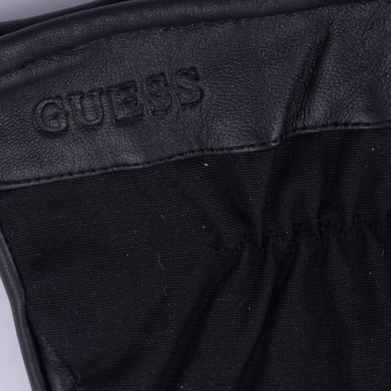 GUESS Μαύρα Γάντια 100% Leather - GU0ACAM9575POL020000