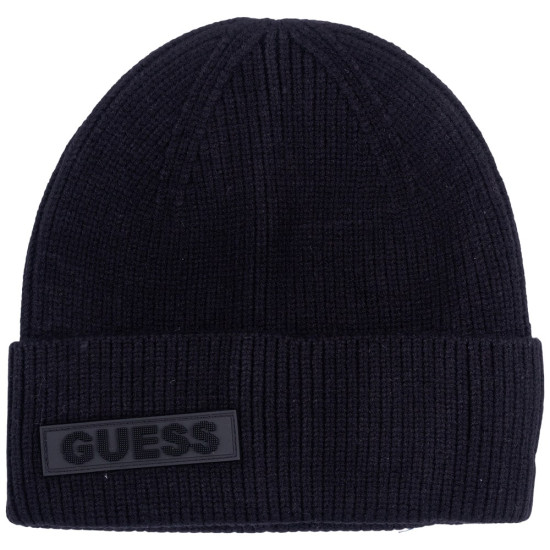 GUESS Μαύρος Σκούφος - GU0ACAM9583POL010000