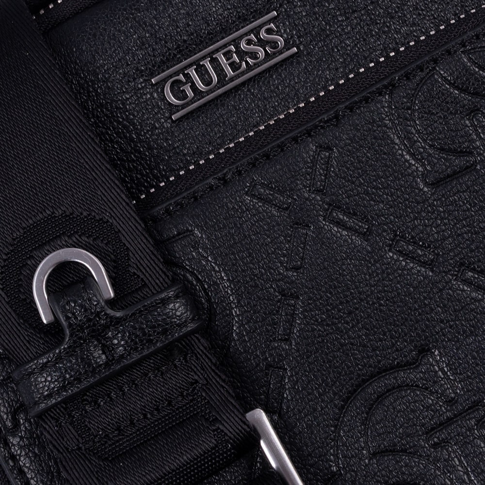 GUESS Μαύρο Τσαντάκι Ώμου - GU0ACHMBOMGP54230000
