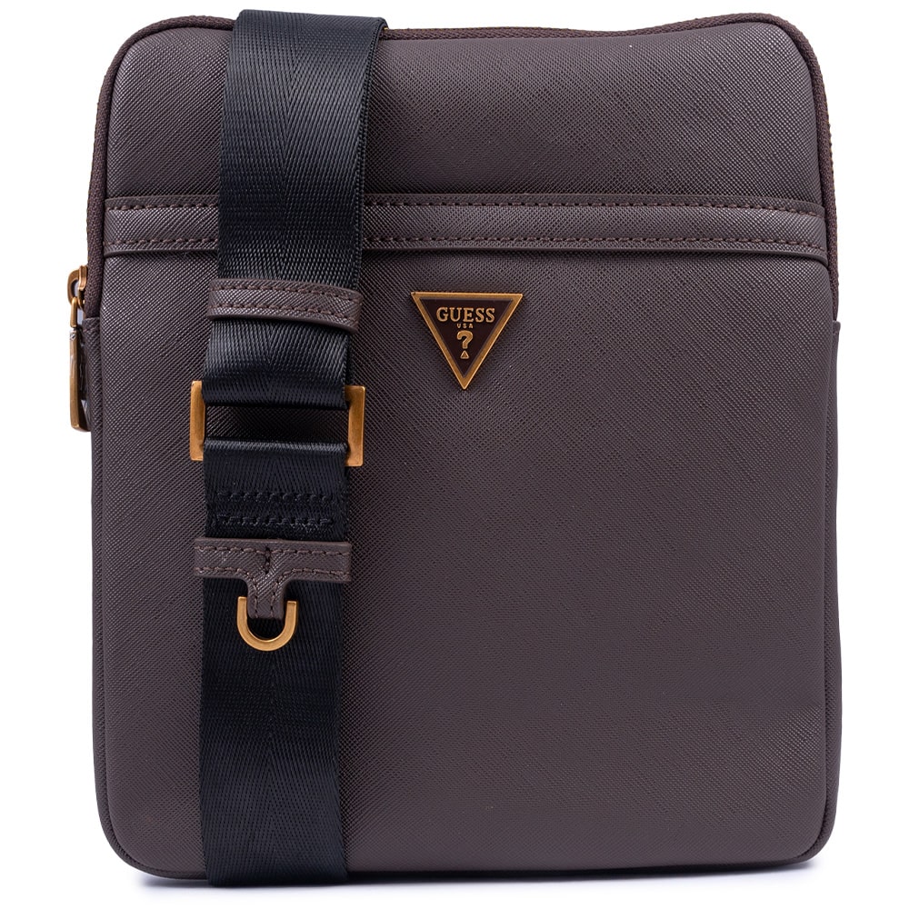 GUESS Καφέ Τσαντάκι Ώμου - GU0ACHMECSAP31230000