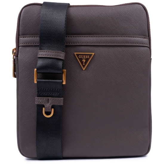 GUESS Καφέ Τσαντάκι Ώμου - GU0ACHMECSAP31230000
