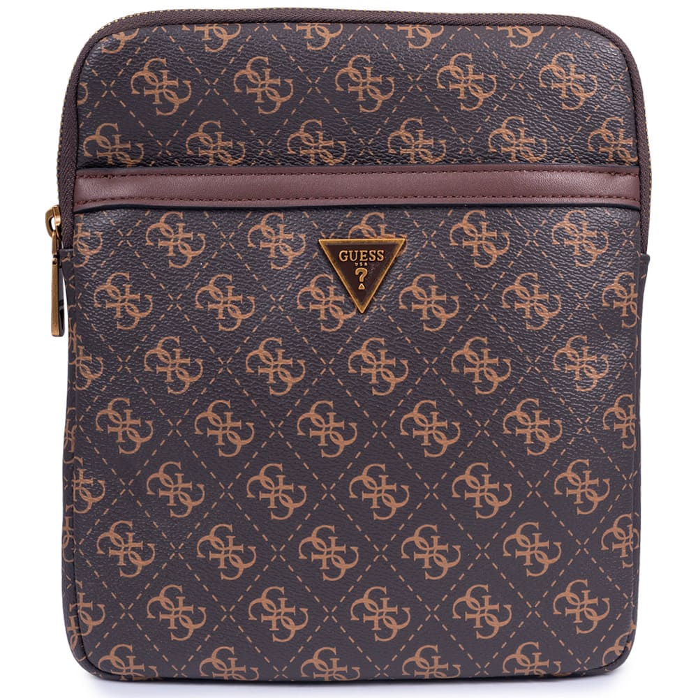 GUESS Καφέ Τσαντάκι Ώμου - GU0ACHMEVZLP22230000