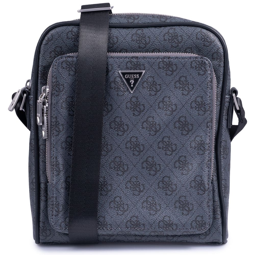 GUESS Μαύρο Τσαντάκι Ώμου - GU0ACHMMILOP42600000