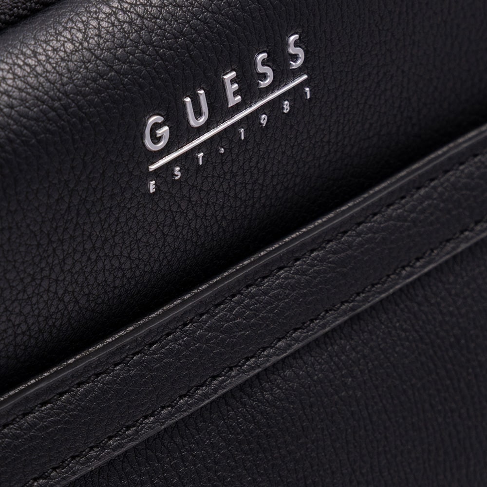GUESS Μαύρο Τσαντάκι Ώμου - GU0ACHMMITUP52230000