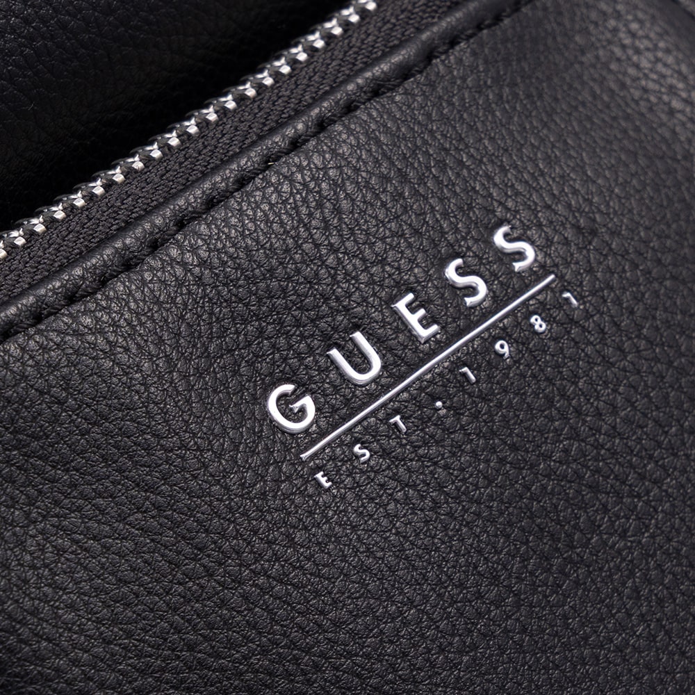 GUESS Μαύρο Τσαντάκι Ώμου - GU0ACHMMITUP52630000