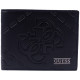 GUESS Μαύρο Πορτοφόλι 100% Leather - GU0ACSMBOMGLEA200000