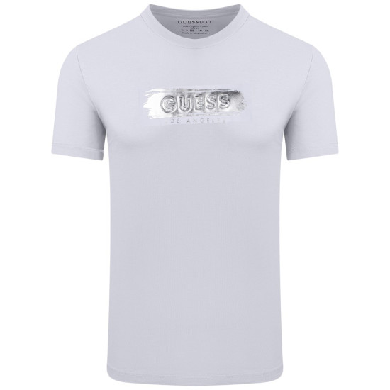 GUESS Λευκό T-shirt C Neck - GU0APM4BI61K9RM10000