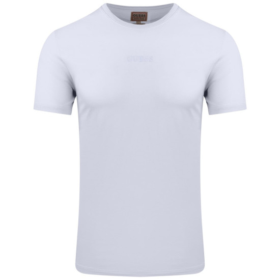 GUESS Λευκό T-shirt C Neck - GU0APM4GP39K7HD00000