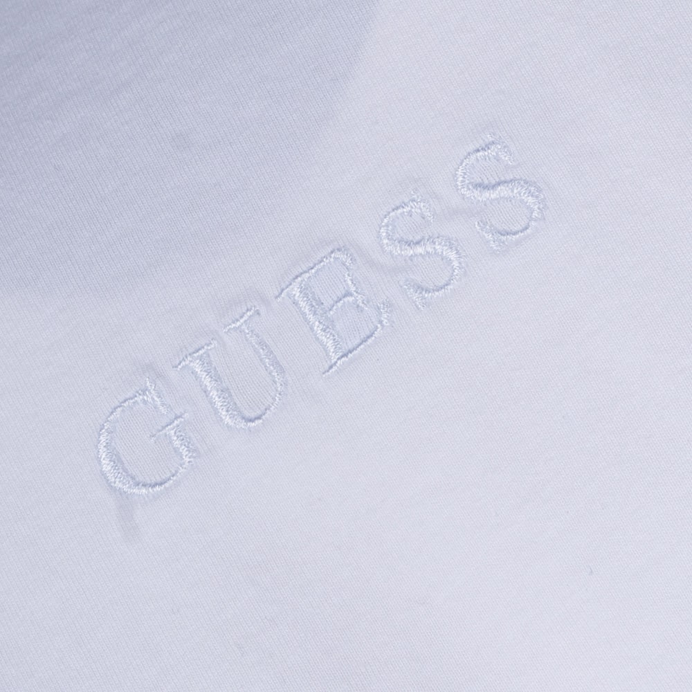 GUESS Λευκό T-shirt C Neck - GU0APM4GP39K7HD00000
