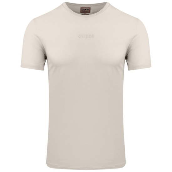 GUESS Εκρού T-shirt C Neck - GU0APM4GP39K7HD00000