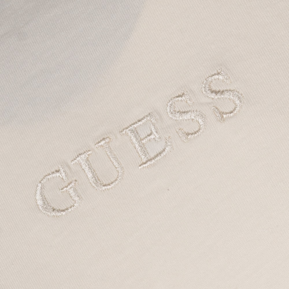 GUESS Εκρού T-shirt C Neck - GU0APM4GP39K7HD00000