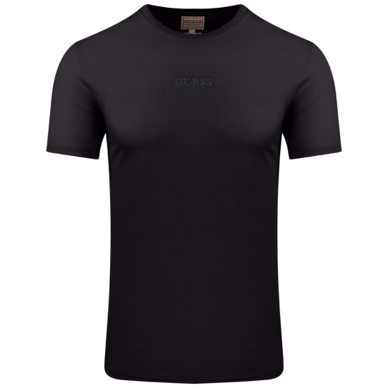 GUESS Μαύρο T-shirt C Neck - GU0APM4GP39K7HD00000