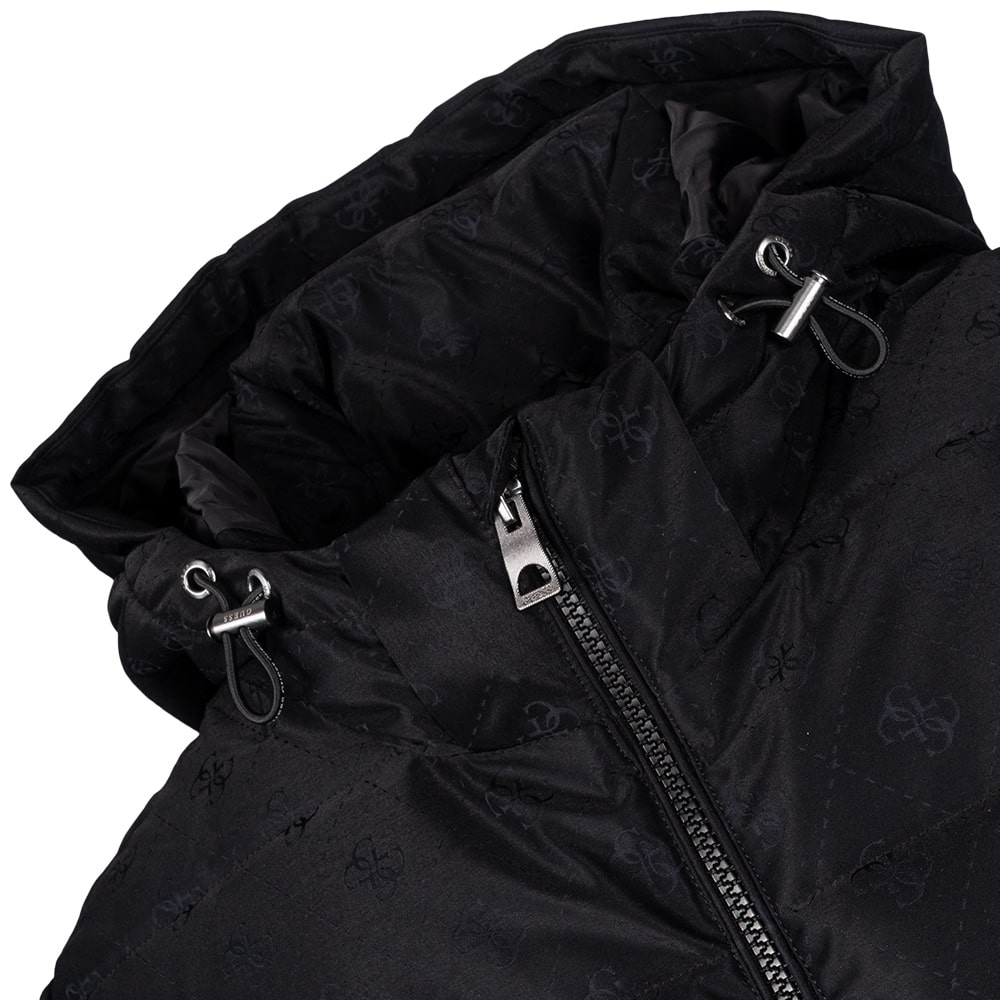 GUESS Μαύρο puffer Jacket - GU0APM5BL0BW23220000