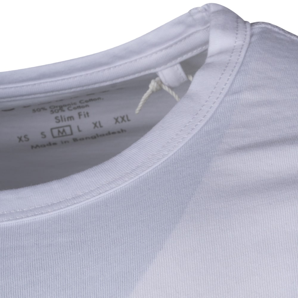 GUESS Λευκό T-shirt C Neck - GU0APM5GI07I3Z140000