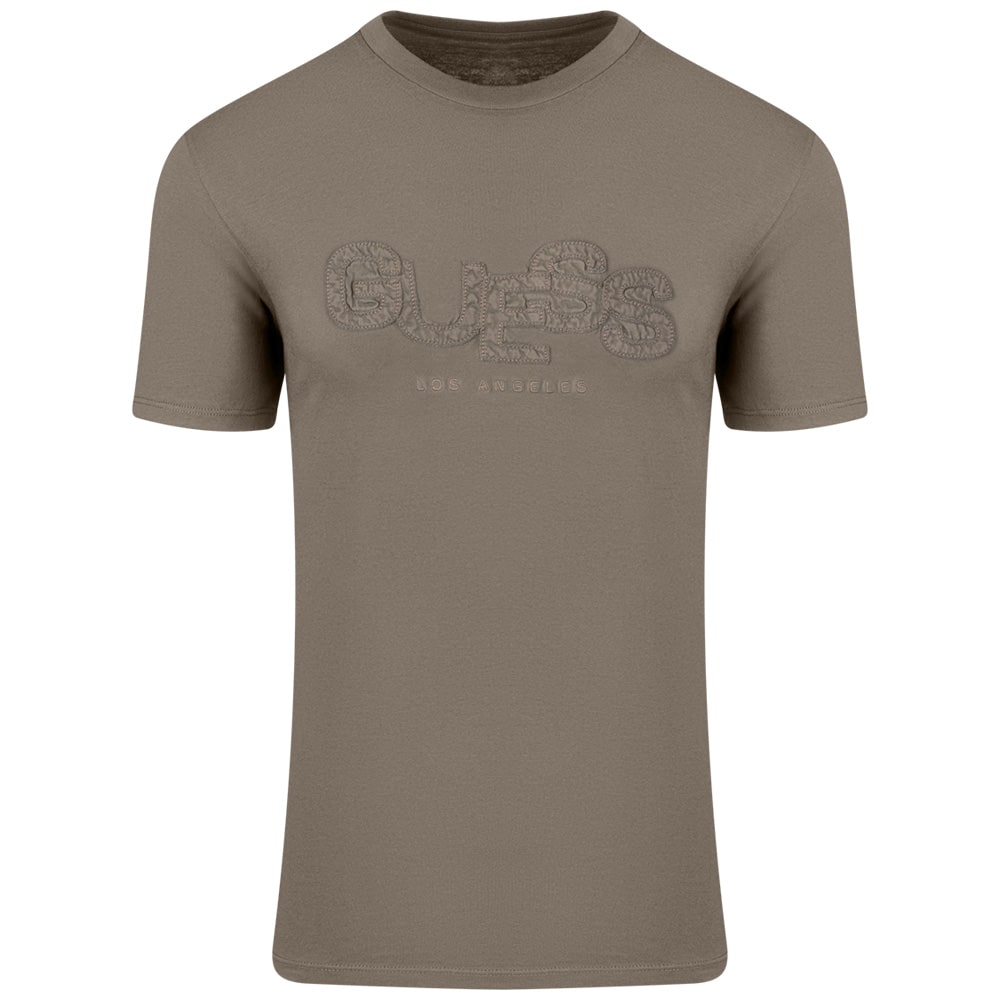 GUESS Χακί T-shirt C Neck - GU0APM5GI34KBZV10000