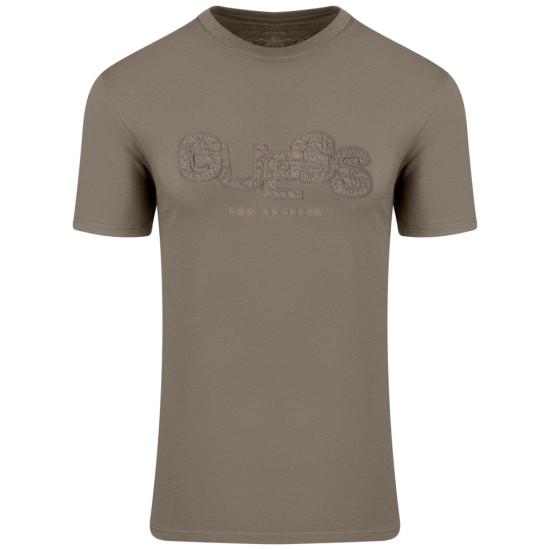 GUESS Χακί T-shirt C Neck - GU0APM5GI34KBZV10000