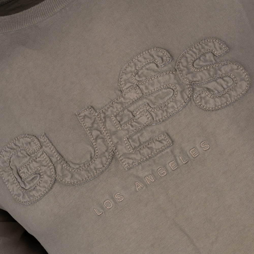 GUESS Χακί T-shirt C Neck - GU0APM5GI34KBZV10000