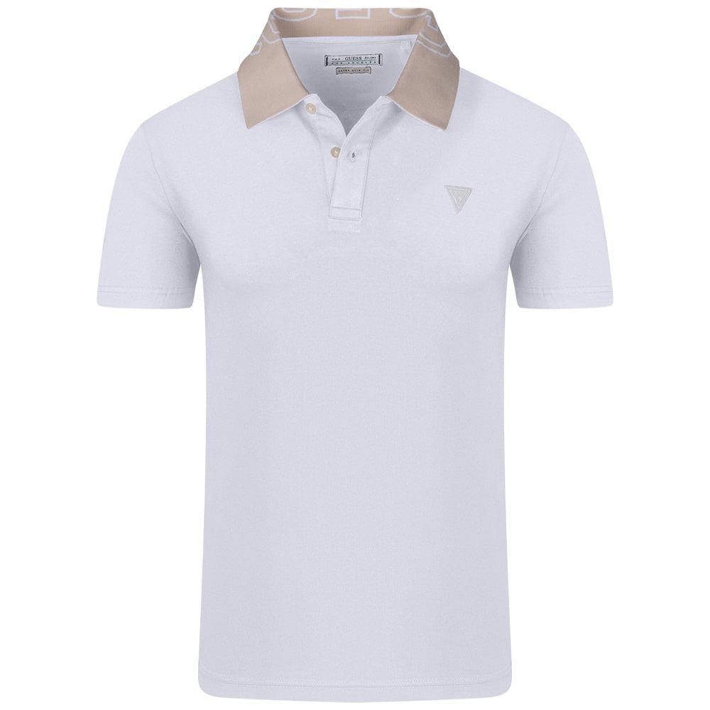 GUESS Λευκό Κοντομάνικο polo - GU0APM5GP66J13140000