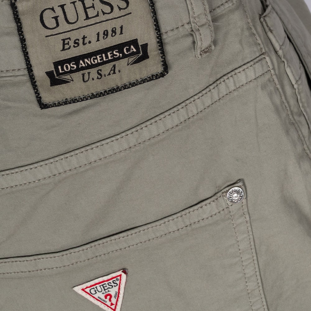 GUESS Χακί Παντελόνι Cargo - GU0APM5YB54WHD710000