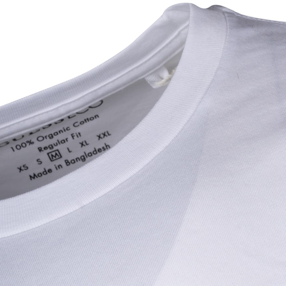 GUESS Λευκό T-shirt C Neck - GU0APM5YI44KBW410000