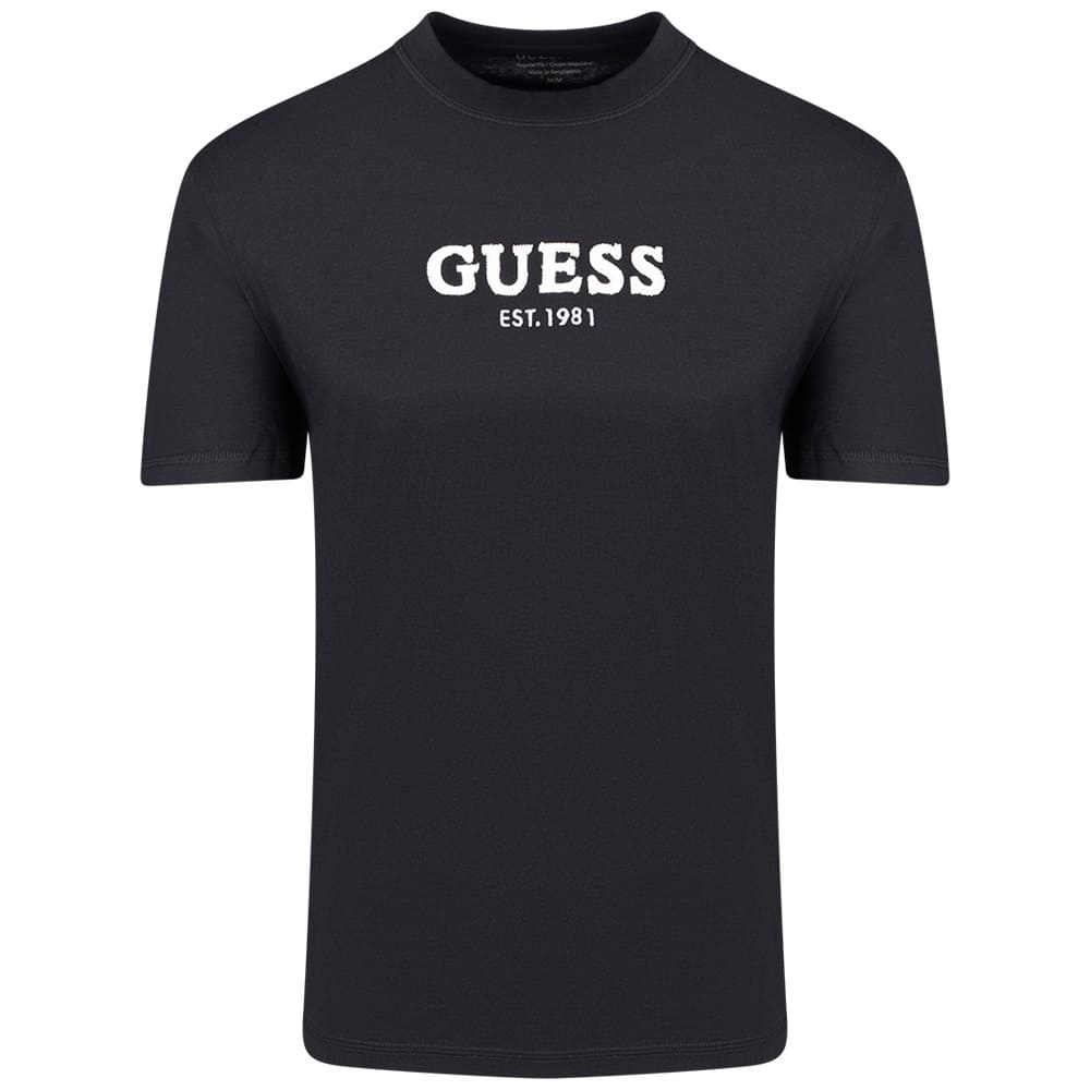 GUESS Μαύρο T-shirt C Neck - GU0APM6GI16K30320000