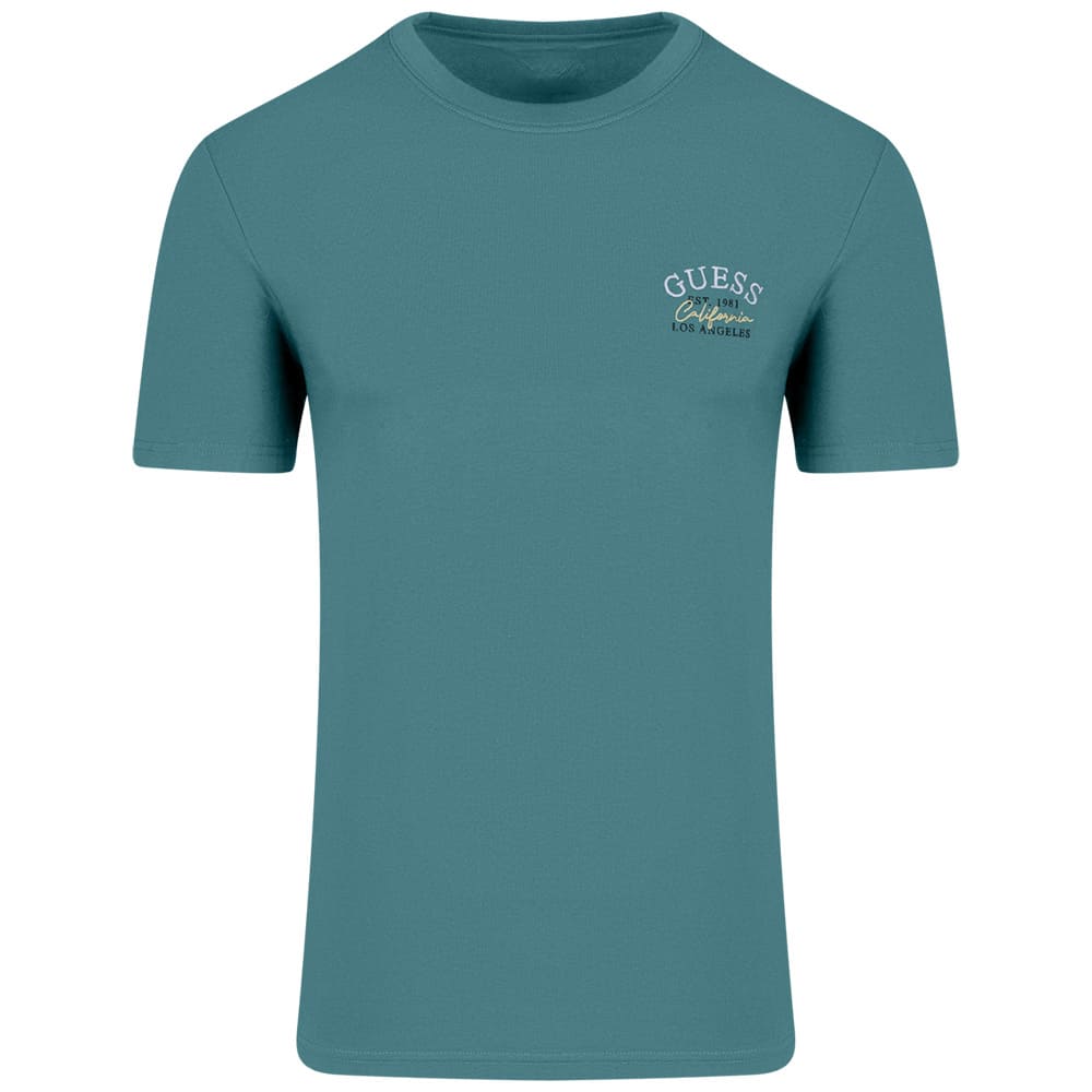 GUESS Τιρκουάζ T-shirt C Neck - GU0APM6GI19K30510000
