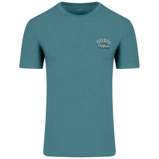 GUESS Τιρκουάζ T-shirt C Neck - GU0APM6GI19K30510000