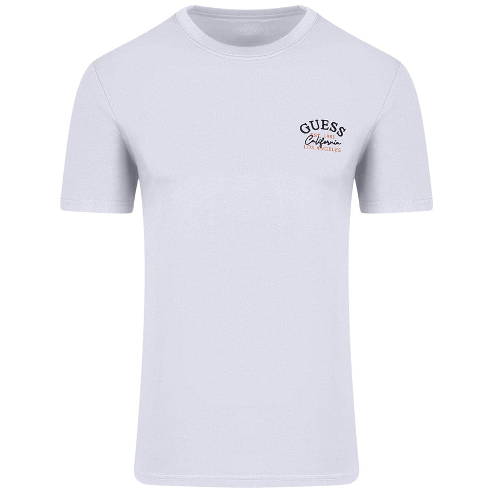 GUESS Λευκό T-shirt C Neck - GU0APM6GI19K30510000