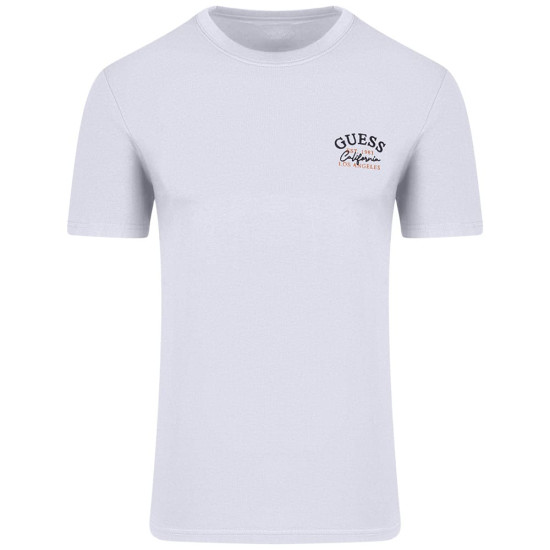 GUESS Λευκό T-shirt C Neck - GU0APM6GI19K30510000