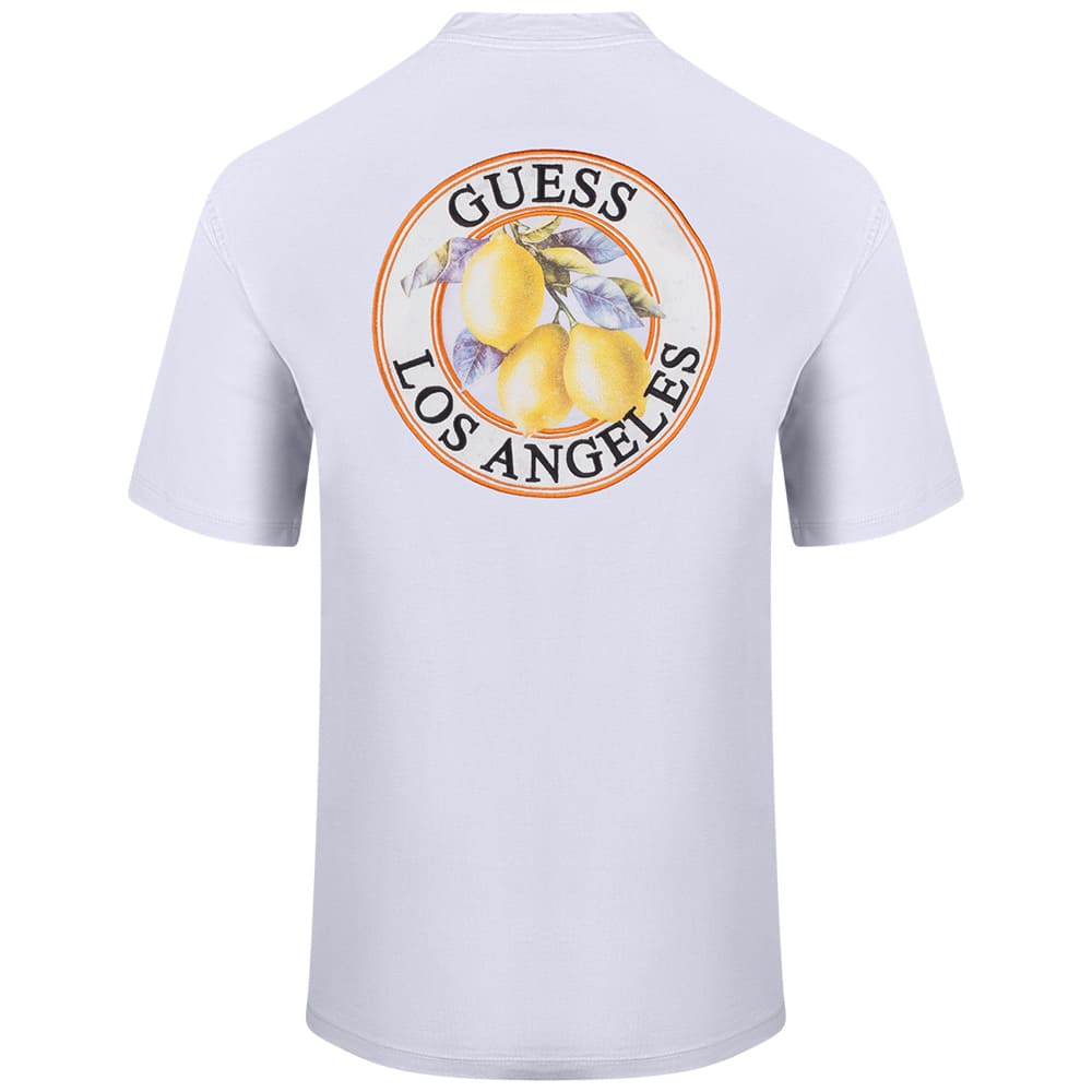 GUESS Λευκό T-shirt C Neck - GU0APM6GI19K30510000