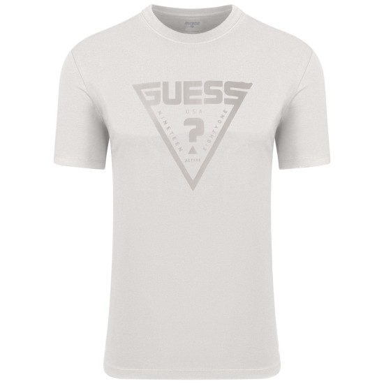 GUESS Εκρού T-shirt C Neck - GU0APZ4BI02I3Z140000