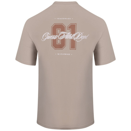 GUESS Μπεζ T-shirt C Neck - GU0APZ5RI02I3Z140000