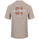 GUESS Μπεζ T-shirt C Neck - GU0APZ5RI02I3Z140000