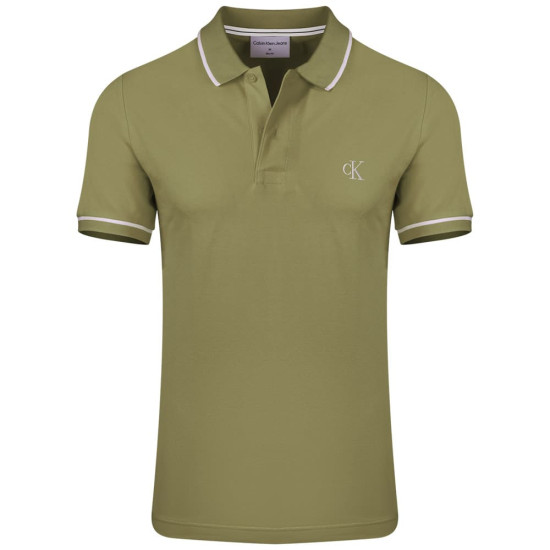 Calvin Klein Λαδί Κοντομάνικο polo - J30J315603