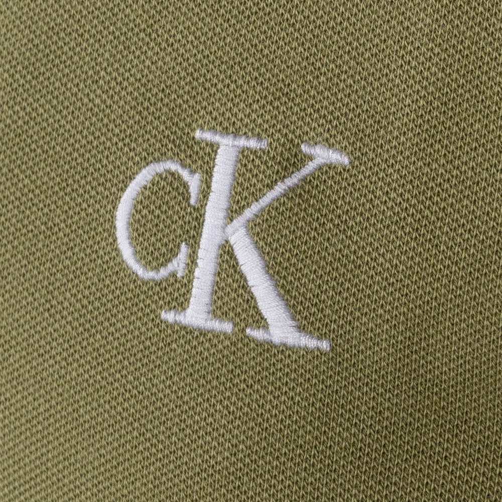Calvin Klein Λαδί Κοντομάνικο polo - J30J315603