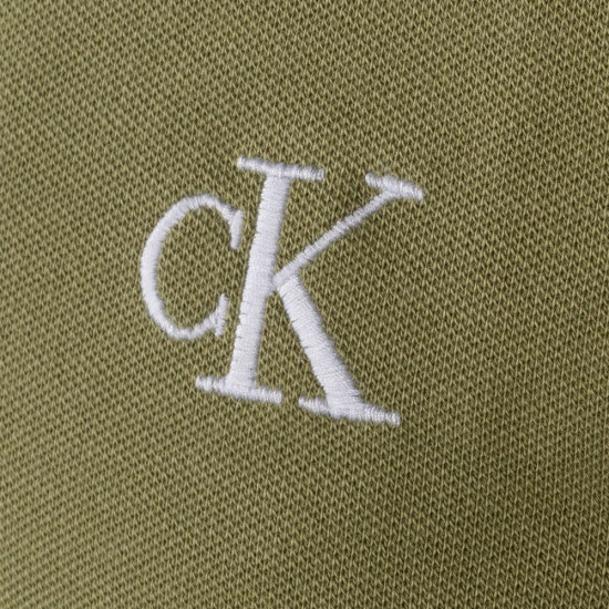 Calvin Klein Λαδί Κοντομάνικο polo - J30J315603