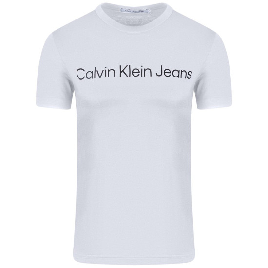 Calvin Klein Λευκό T-shirt C Neck - J30J322552