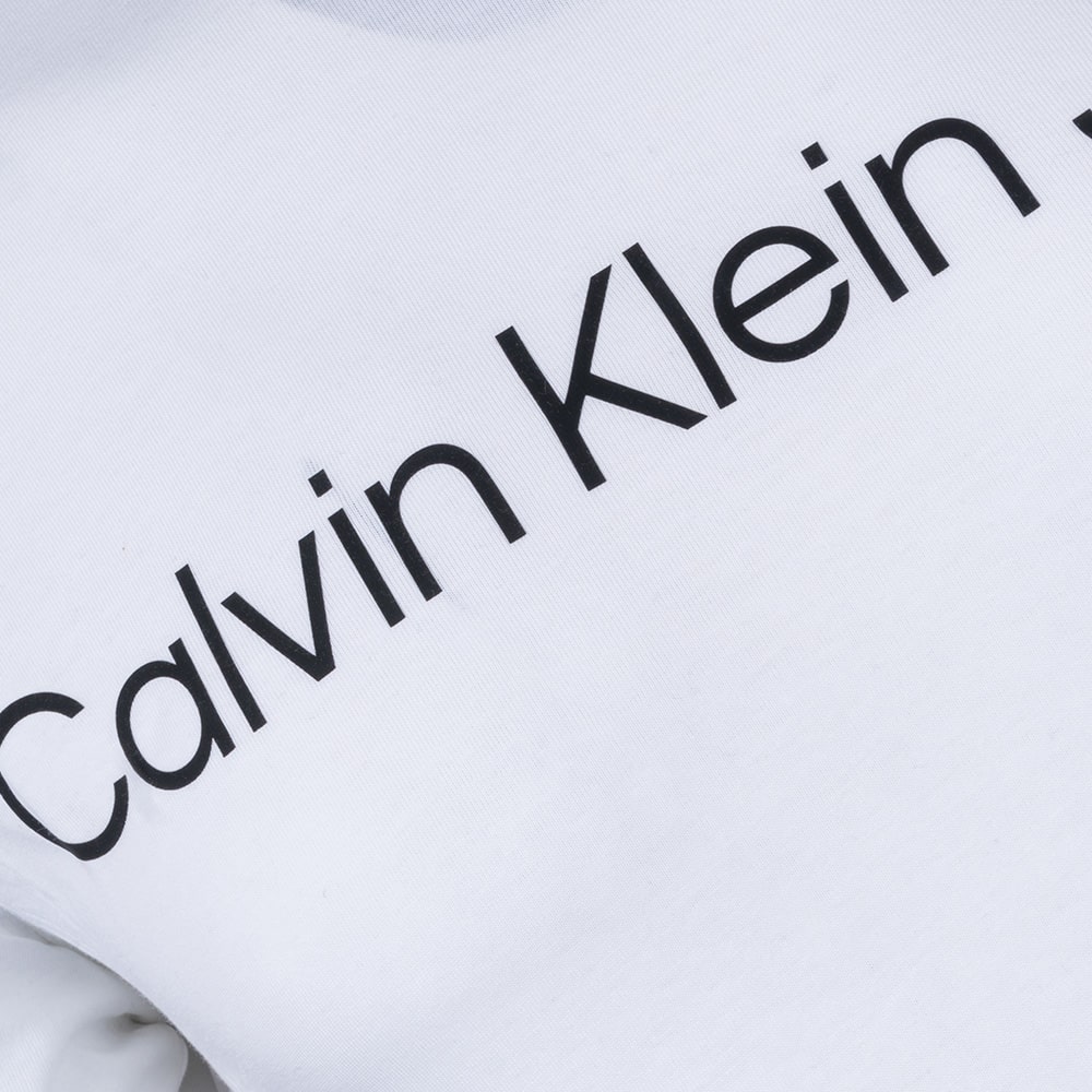 Calvin Klein Λευκό T-shirt C Neck - J30J322552