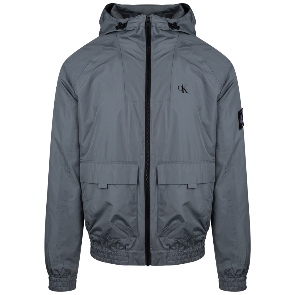 Calvin Klein Γκρι Lightweight Μπουφάν - J30J322931