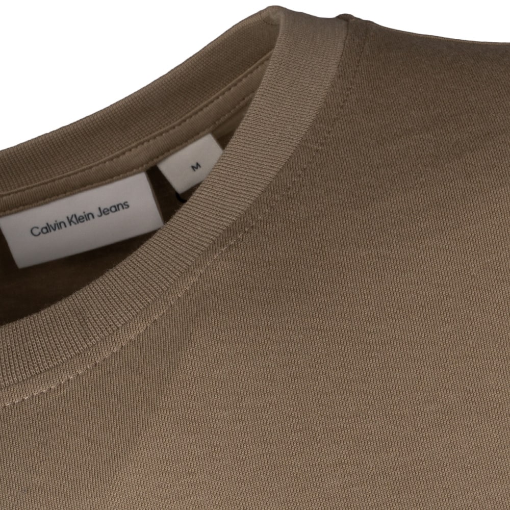 Calvin Klein Μπεζ T-shirt C Neck - J30J323482