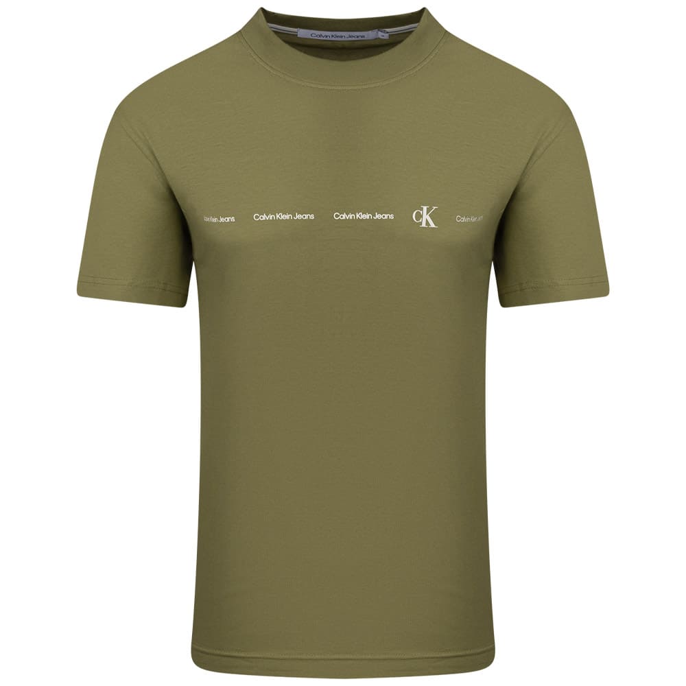 Calvin Klein Λαδί T-shirt C Neck - J30J324668