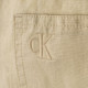 Calvin Klein Κίτρινο Πουκάμισο Linen Blend - J30J325172