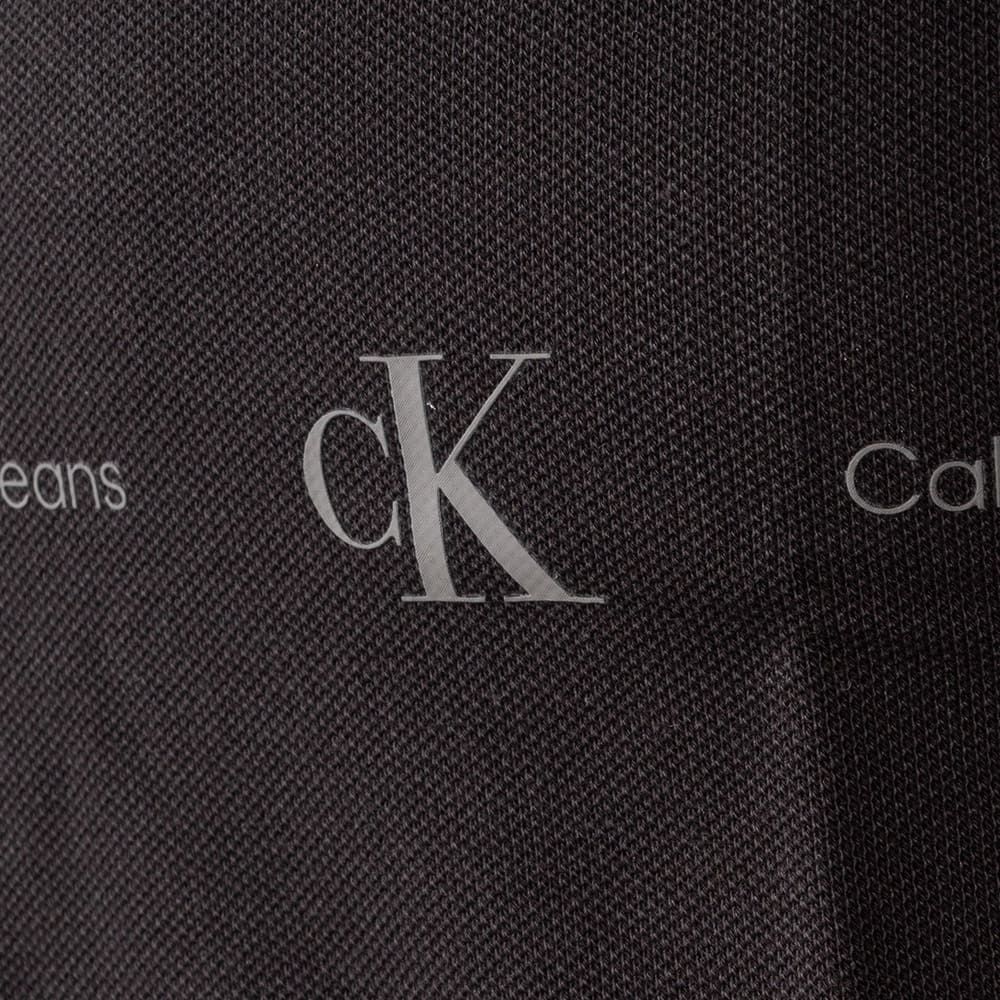 Calvin Klein Μαύρο Κοντομάνικο polo - J30J325432