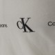 Calvin Klein Εκρού Κοντομάνικο polo - J30J325432