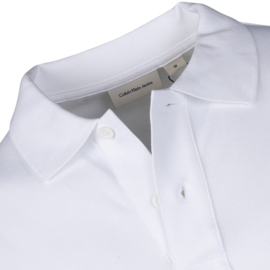 Calvin Klein Λευκό Κοντομάνικο polo - J30J325664