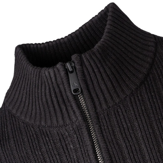 Calvin Klein Μαύρο Πουλόβερ Half Zip - J30J326199