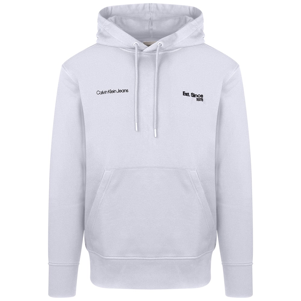Calvin Klein Λευκό Hoodie - J30J326923