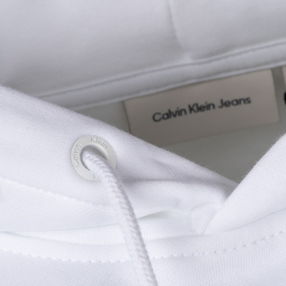 Calvin Klein Λευκό Hoodie - J30J326923